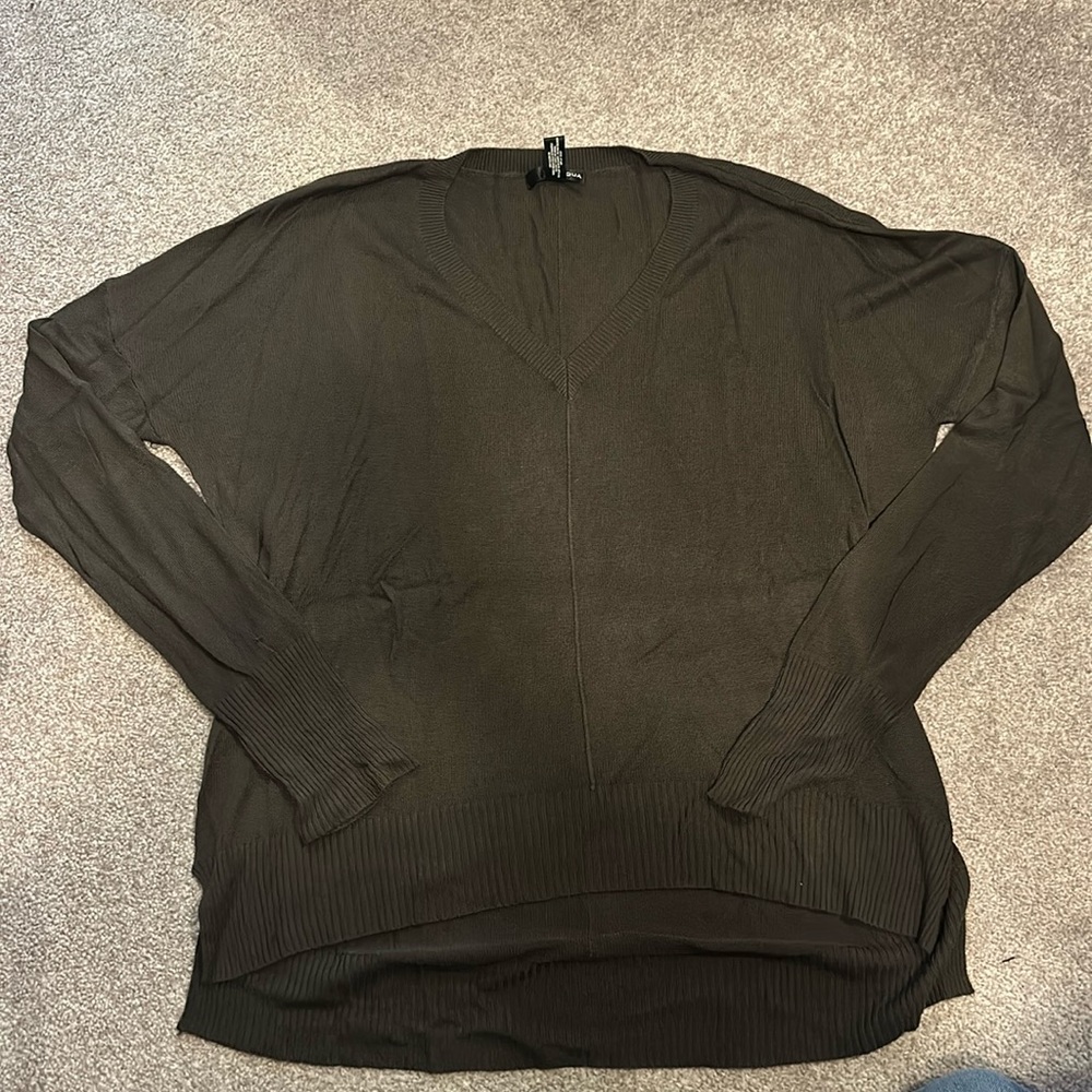 Aqua v neck sweater